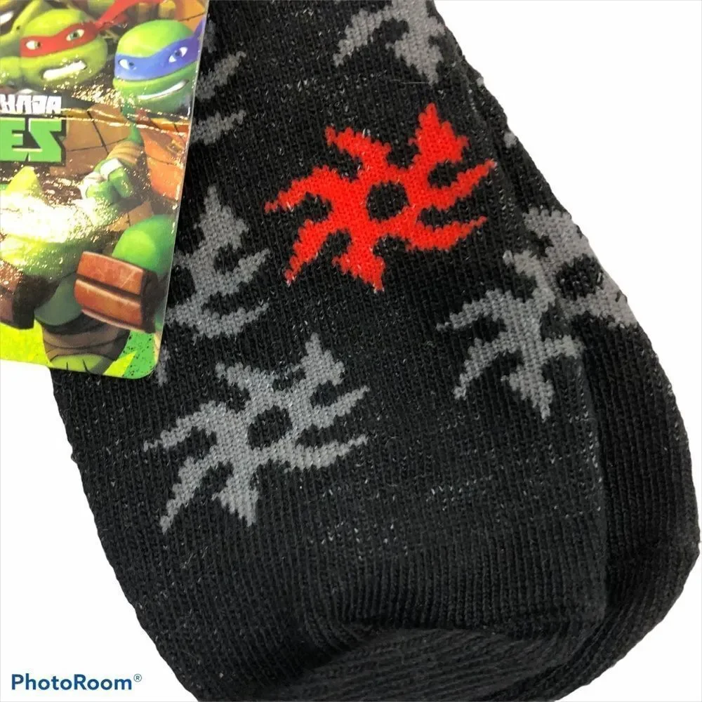 Two Brand New Pairs TMNT Fits shoe size 7-10‎